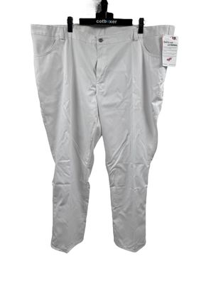 BP1643-558-21 Unisex Hose im Jeansstil Weiß Größe 3XLn
