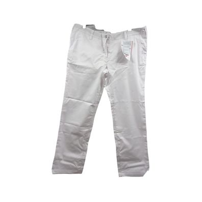 BP 1734-686-21 Damen Chino elastischer Stoff Weiß Größe 46L
