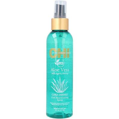 Haar-Lotion Farouk Chi Aloe Vera Curls Defined Spray Aloe Vera