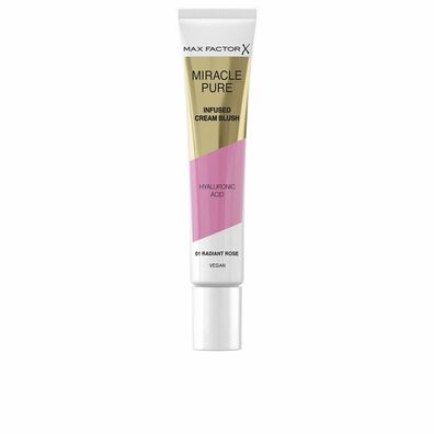MAX FACTOR Blush Cream Miracle Pure 01 Radiant Rose, 15 ml