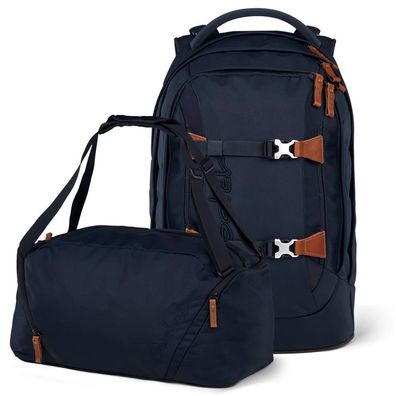 satch pack Set aus pack + Sporttasche PakDuf-25, Nordic Blue, Mädchen & Jungen