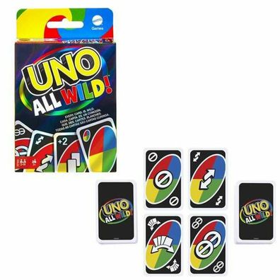 Kartenspiele Mattel Uno All Wild!