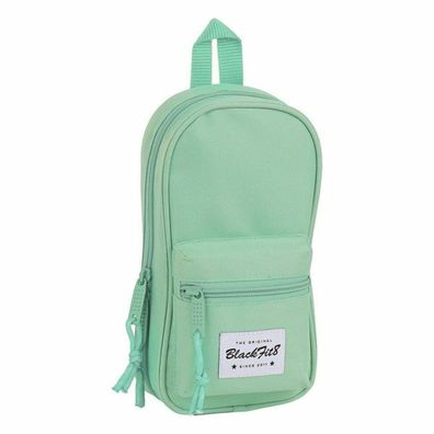 Rucksack mit Federtaschen BlackFit8 türkis (33 Stücke)