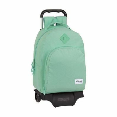 Schulrucksack mit Rädern 905 BlackFit8 türkis