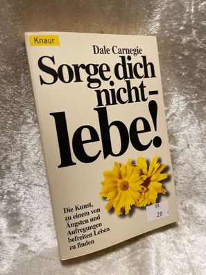 Sorge dich nicht, lebe! Die Kunst zu einem von ßngsten befreitem Leben zu finden