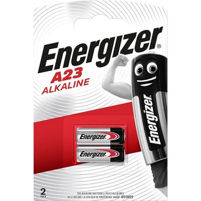 Energizer Non-Rechargeable Batteries Battery Energizer A23/Pack 2
