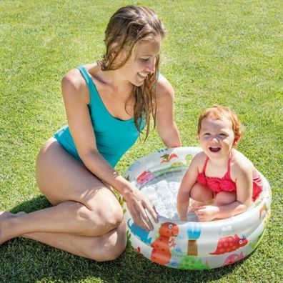 Aufblasbarer Pool Intex - (61 x 22 cm) tiere 100 % PVC