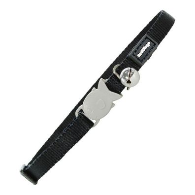 Katzenhalsband Red Dingo Schwarz (1,2 x 20-32 cm)