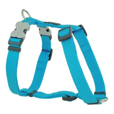 Hundegeschirr Red Dingo weich 30-48 cm türkis
