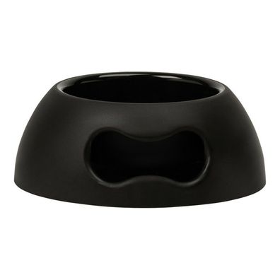 Futternapf für Hunde United Pets Schwarz PP (Ø 24,5 cm)