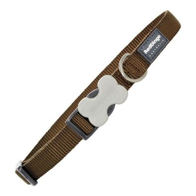 Hundehalsband Red Dingo Braun (1,2 x 20-32 cm)