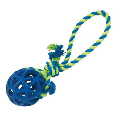 Beißring für Hunde Gloria Raster Baumwolle Gummi (7 x 30 cm)