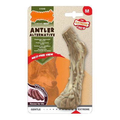 Beißring für Hunde Nylabone Dura Chew Horn Größe L Nylon Hirsch