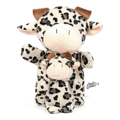 Kuscheltier für Hunde Gloria Marvel Polyester Kuh Moosgummi