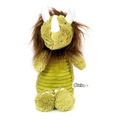 Hundespielzeug Gloria Ocker Monster Polyester Moosgummi PP