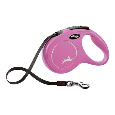 Hundeleine Flexi NEW Classic 5m Rosa Größe M