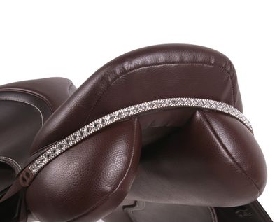 Sattel Jewel Sharina - Farbe: Schwarz/Silber Größe: Pony