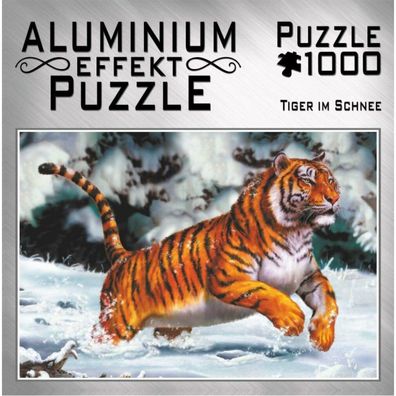Pz. Aluminium Tiger im Schnee 1000T