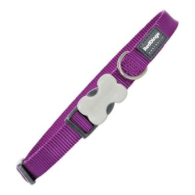 Hundehalsband Red Dingo weich Lila (1,2 x 20-32 cm)