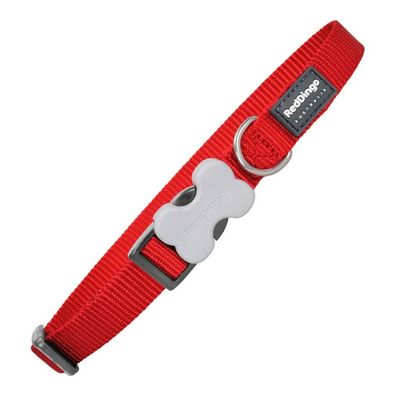 Hundehalsband Red Dingo weich Rot (1,5 x 24-36 cm)