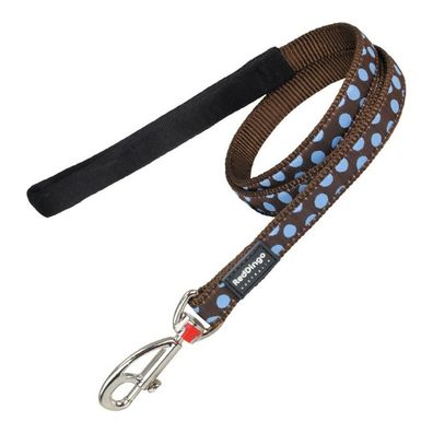 Hundeleine Red Dingo Braun Punkte (2 x 120 cm)
