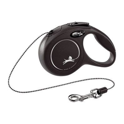 Hundeleine Flexi NEW Classic 3 m Schwarz Größe XS