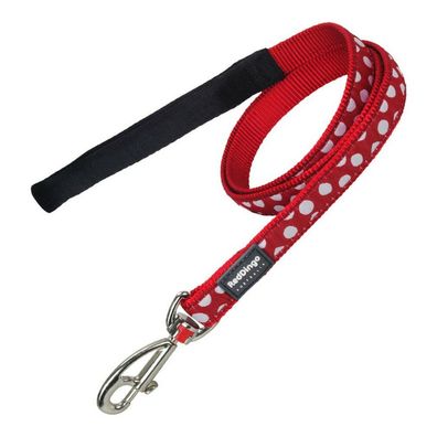 Hundeleine Red Dingo Rot Punkte (1,2 x 120 cm)