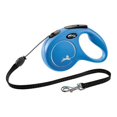Hundeleine Flexi NEW Classic Blau Größe M 5 m