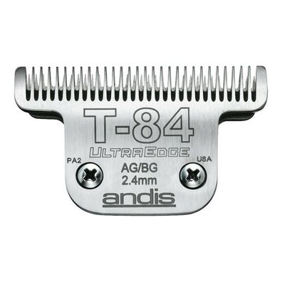 Klingen für Rasierer Andis T84 Stahl Kohlenstoffstahl (2,4 mm)