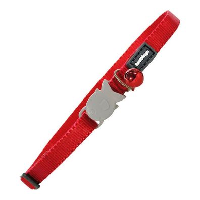 Katzenhalsband Red Dingo Rot (1,2 x 20-32 cm)