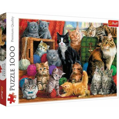 Puzzle 1000 Teile Katzen