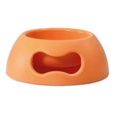 Futternapf für Hunde United Pets Pappy Orange PP (Ø 18 cm)