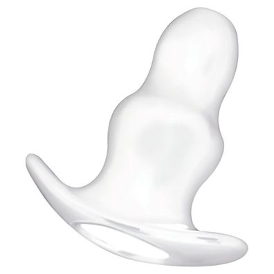 Addicted 13 CM LARGE ANAL Anal PLug - Transparent
