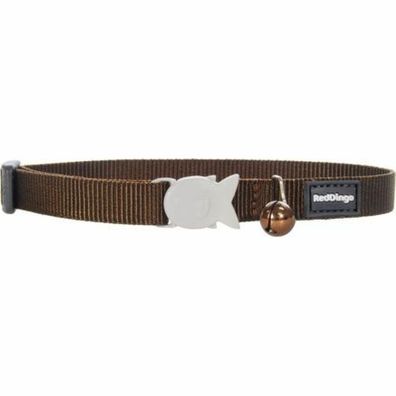 Halsband für Katzen - Unifarben - Braun