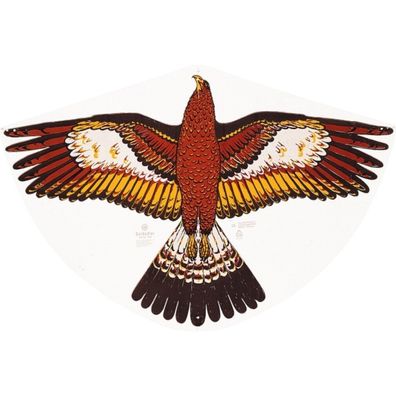 Einleinerdrachen Goldadler 92x62cm