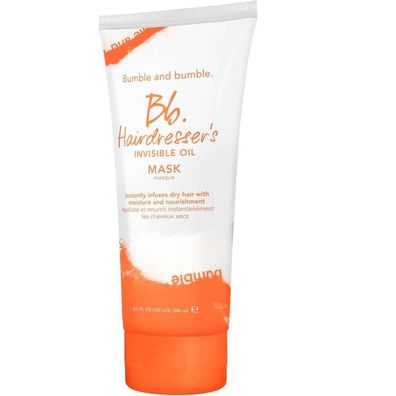 Moisturizing mask for dry hair Hair dresser`s Invisible Oil (Mask) - Volume: 200ml