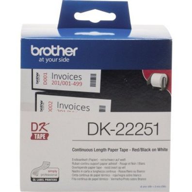 Brother Adress-Etiketten DK-22251 für QL-800/810W/820NWB (62mm)