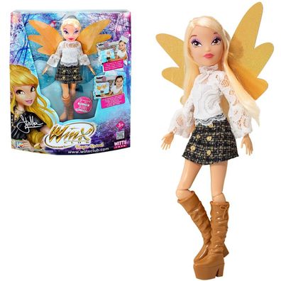 Stella | Magic Reveal Puppe | Winx Club | Mit austauschbaren Flügeln