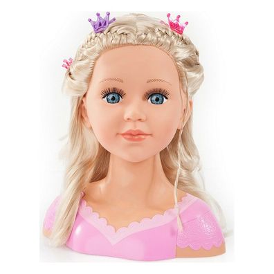 Büste Reig Charlene Super Model Blonde Perücke Haare und Make-up
