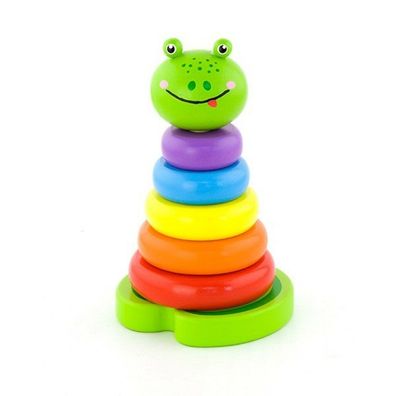 Viga 50258 Froschstapler aus Holz