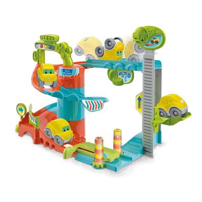 Clementoni Baby, Fun Garage, 18+ Monate, 17482, Multicolor