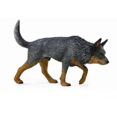hunde: Australisches Bouvier 9 cm dunkelgrau