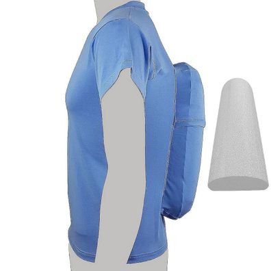 RVS WK 2 Anti-Schnarch-Shirt mit Rückeneinsatz aus Schaumstoff