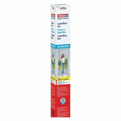 TESA Moskitier TÜR LAMELA WEISS 0,95m x 2,2m Standard