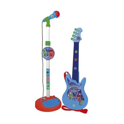 Kindergitarre Reig Mikrofon Blau