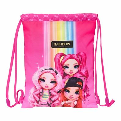 Rucksack für Kinder Rainbow High Pink (26 x 34 x 1 cm)