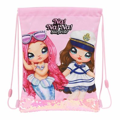 Rucksack für Kinder Na!Na!Na! Surprise Sparkles Rosa (26 x 34 x 1 cm)