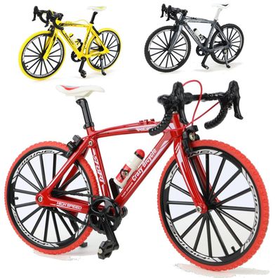 Rennrad Modell Fahrrad Maßstab 1:8 Miniatur Metall Gravel Racing Bike Spielzeug