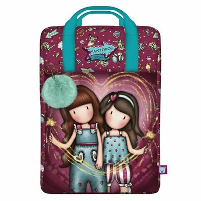 Schulrucksack Gorjuss Fireworks Granatrot (25 x 36 x 10 cm)