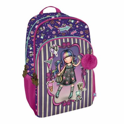Schulrucksack Gorjuss Up and away Lila (29 x 45 x 17 cm)